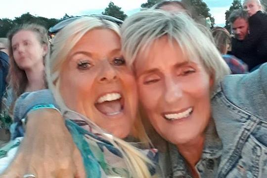 Michelle O'Malley posted this photo of her enjoying a previous festival with a friend and said 'will miss tramlines 2020, roll on 2021'.