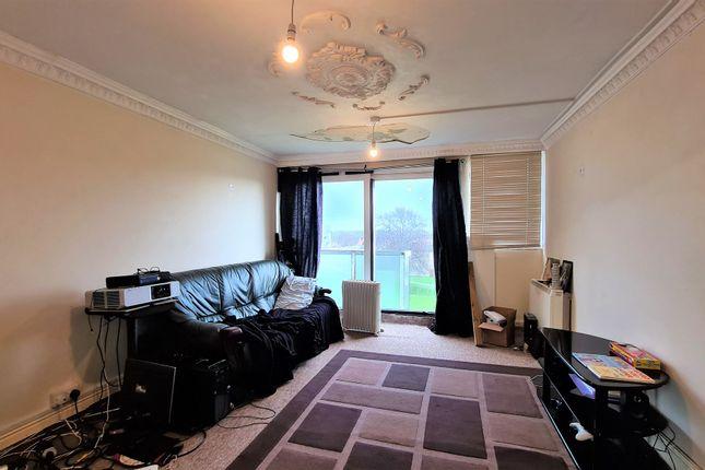 The living room.
