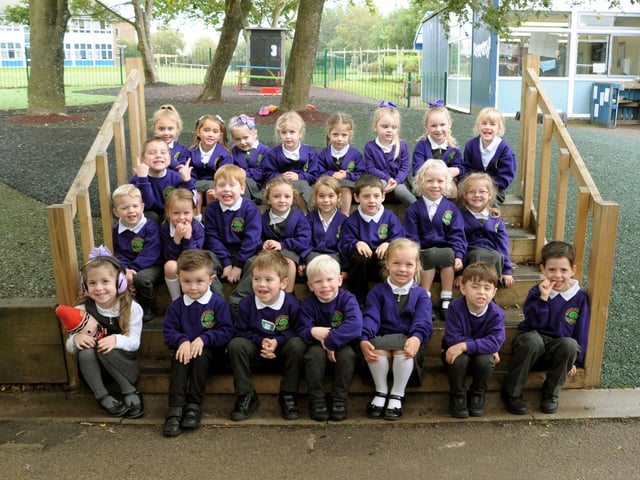 Year R Starters 2021 Padnell Infant School Padnell Ave Waterlooville - Rabbits Class. Picture: Alice Mills