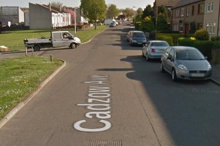Parking will be suspended in Cadzow Avenue, Bo'ness from 9.30am-6pm on December 22 so iron work repairs can be completed. Google.