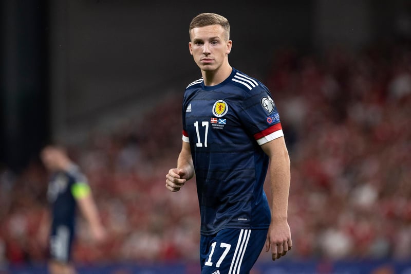 Very unlucky to give a free-kick away right on the edge of the penalty area in injury-time but it didn't cost Scotland.