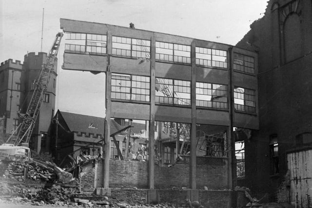 The JG Graves building was demolished in 1963. The company was formed by watch maker john George Graves, who also set up the country’s first mail order business. It was absorbed into Great Universal Stored following his death in 1945.