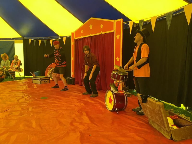 Musical entertainment too