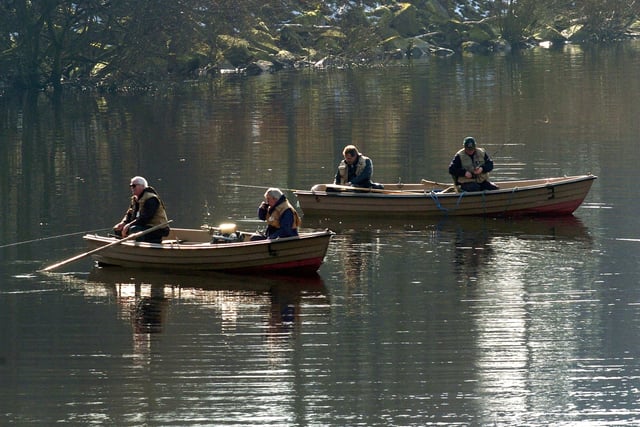 March 2004 saw the start of the trout fishing season at Ladybower Reservoir