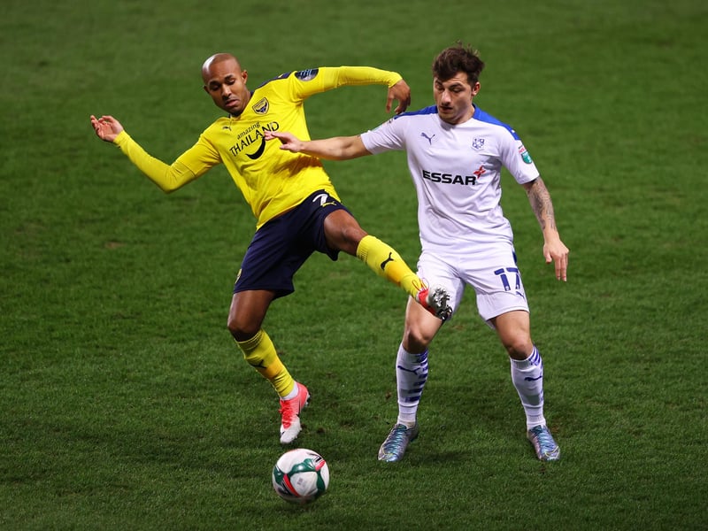 Released by Oxford and winger has been training with Gillingham