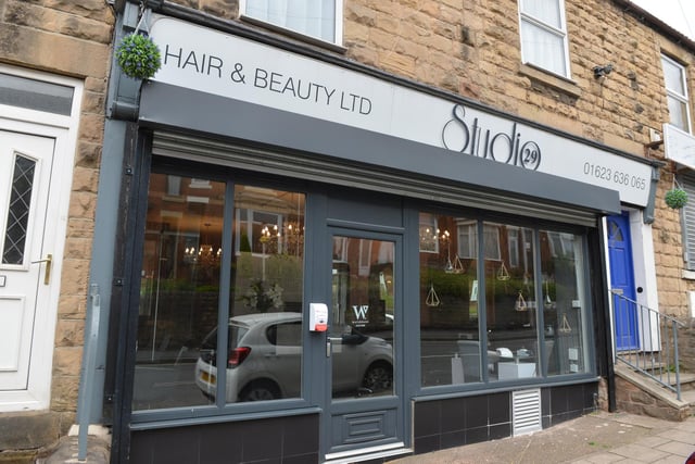 Salon reopens to customers.
