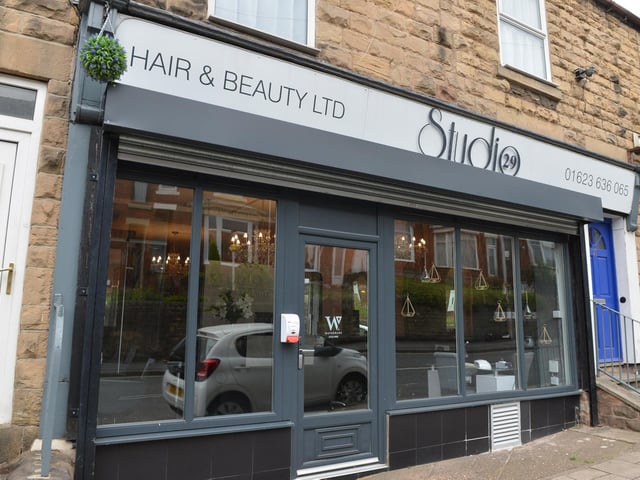 Salon reopens to customers.