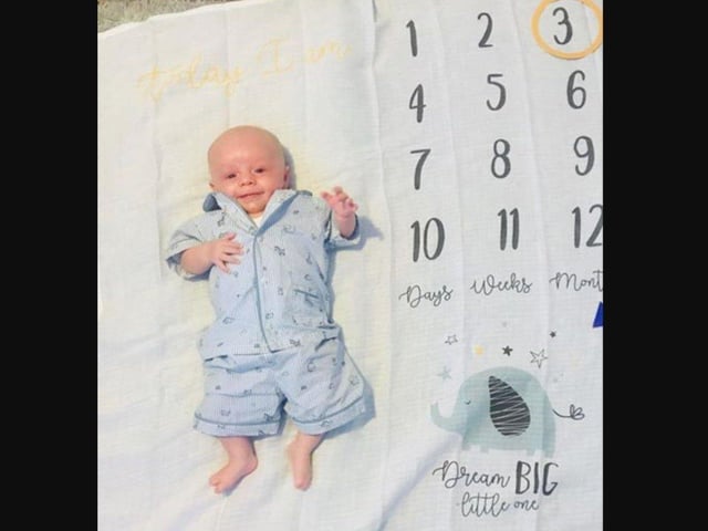 Tyler Brown was born on March 16.