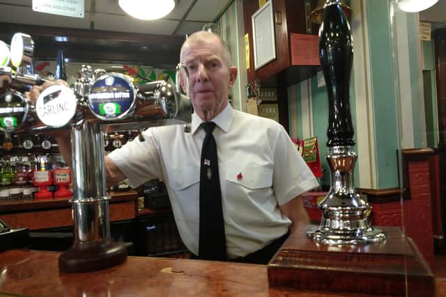 Club secretary Dave Rousell at Chapeltown Royal British Legion Club. Picture: Chris Etchells