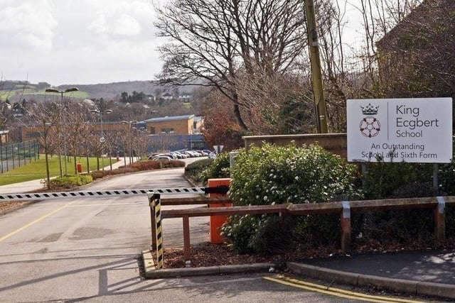 King Ecgbert School was the most over capacity school in Sheffield in 2021/22. With 1,197 places but 1,392 pupils on roll, it was over capacity by 195 pupils, or 16.3 per cent.