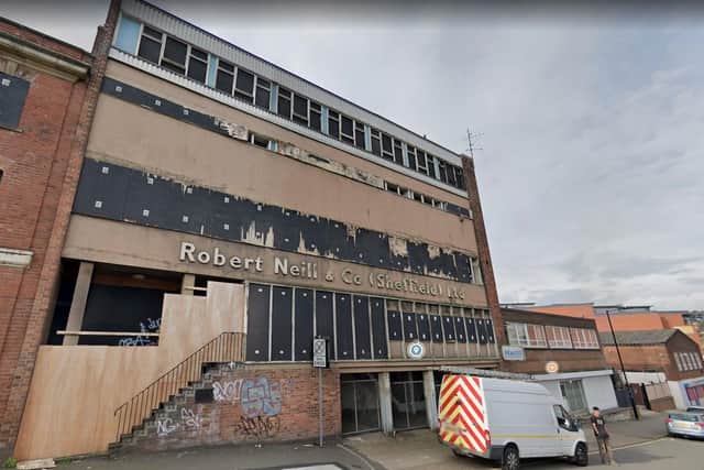 Robert Neill & Co electrical wholesalers will also be demolished.