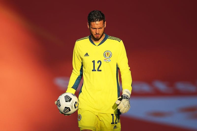 After starting a 2-2 draw with The Netherlands earlier this month, the 38-year-old earned his 57th international cap. Derby keeper David Marshall is set to be Scotland's No 1 keeper at the tournament though.