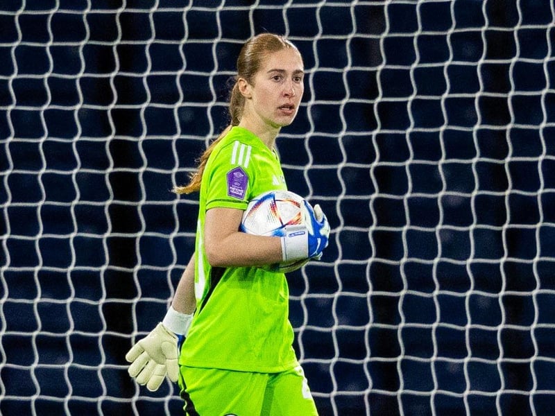 It appears the Man City stopper is now Scotland's number one goalkeeper and the chance to see her face off against her former Lioness team mates adds an extra bit of space to the occasion.
