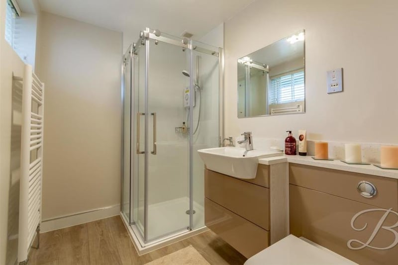 More en-suite delight, thanks to this enclosed shower, low-flush WC and hand-basin. A central-heating radiator is just the job to warm you up on those cold winter mornings.