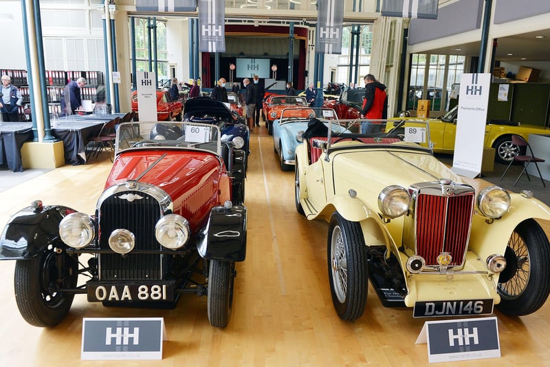 Some of the cars going under the hammer