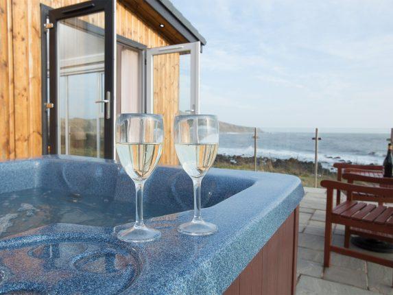 A beautiful bespoke detached property offering luxury accommodation located in a private bay inches away from the shore. Located only two miles from the village of Auchencairn and 11 miles from iconic Castle Douglas
