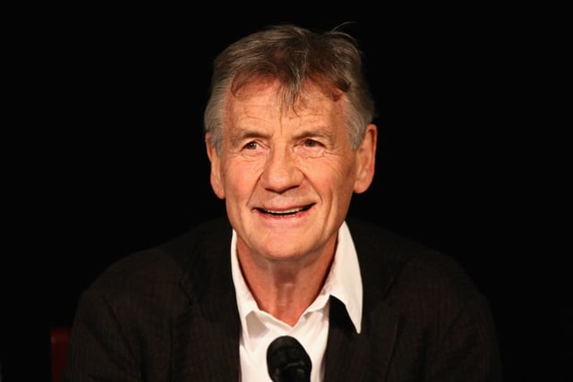 Sheffield's Monty Python star and TV globetrotter Michael Palin attends a press conference ahead of the upcoming Monty Python Live event at the O2 Arena in London in June  2014
