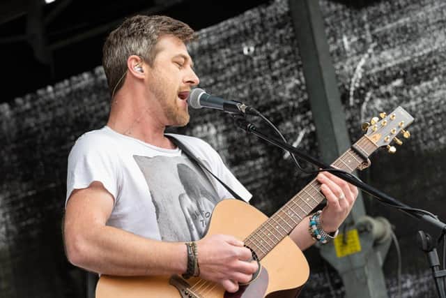 The Valley Music Festival will take place at Fox Valley shopping centre in Stocksbridge, Sheffield, on September 4 and 5. Graham Lindley is pictured performing at the Fox Valley Food and Music Festival 2019