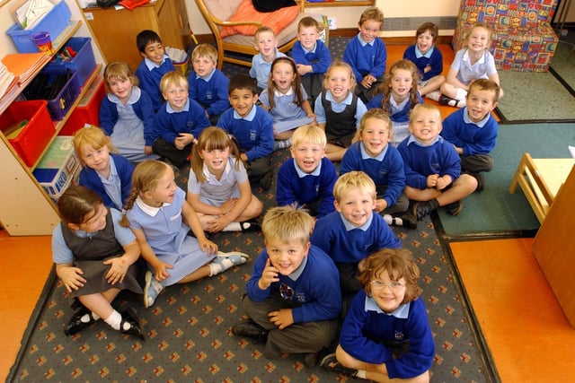 So many happy faces at West Park Primary School but do you recognise any of them?
