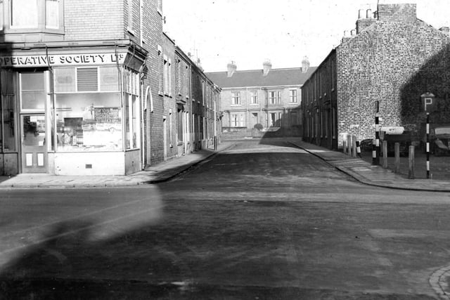 Fawcett Street was the last street off Park Road parallel to Stockton Street and this photo is thought to have been taken in the mid 1950s. Photo: Hartlepool Library Service.
