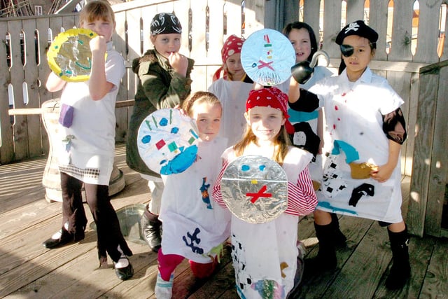 Children from Jesmond Road Primary School were pictured during a pirate re-enactment event 13 years ago. Recognise anyone?