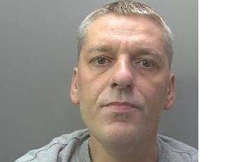 Michael Hutchinson, 47, was found guilty of burglary and sentenced at Peterborough Crown Court on 14 July.