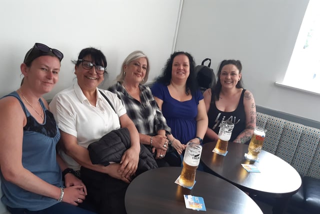 These pubgoers were among the first to try out the newly revamped Rose House in Walkley