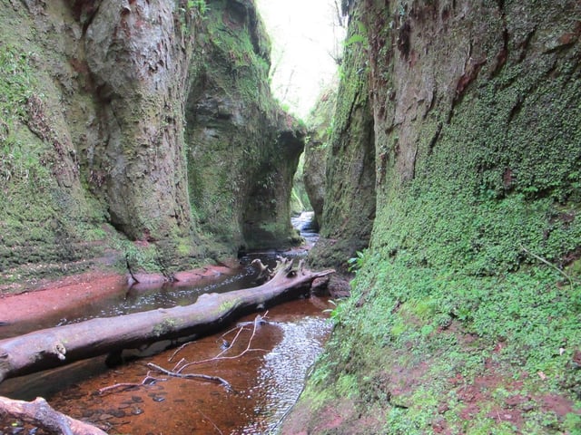 Finnich Glen - also known as the Devil's Pulpit - has been used for scenes in TV series Outlander and The Nest, and the film King Arthur: Legend of the Sword making it a popular Instagram spot, but Stirling Council had to take action to close the site because of cars being parked dangerously nearby.