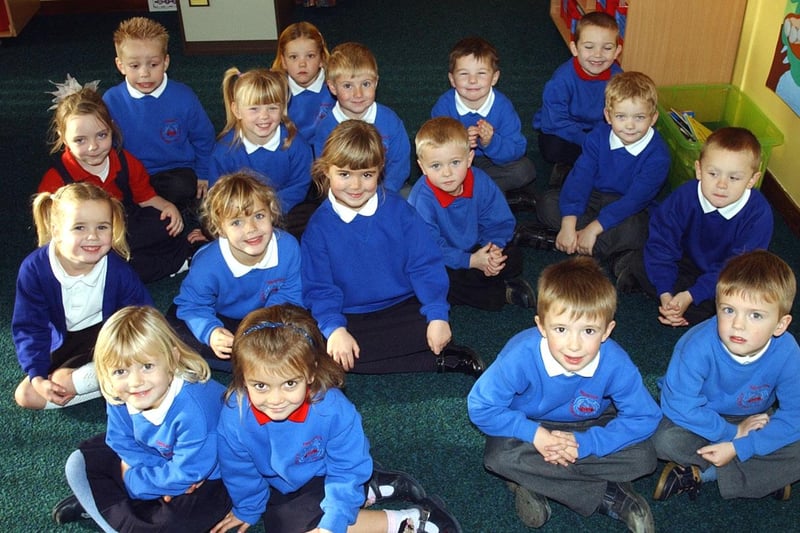 Lots of new starters at Throston Grange Primary School but do you recognise any of them?
