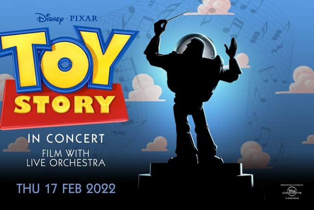 Toy Story in Concert will feature the full film with a live orchestral accompaniment