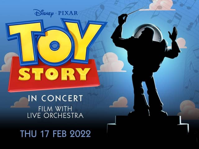 Toy Story in Concert will feature the full film with a live orchestral accompaniment