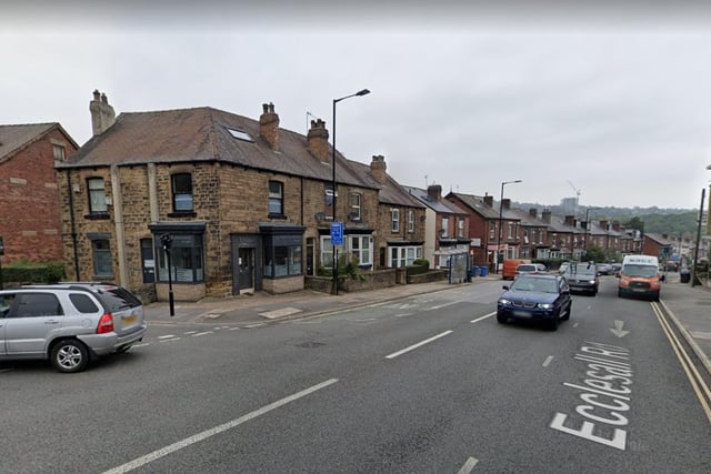 Lane closure and traffic lights for roadworks near the junction with Greystones Road until August 30 for Sheffield City Council.