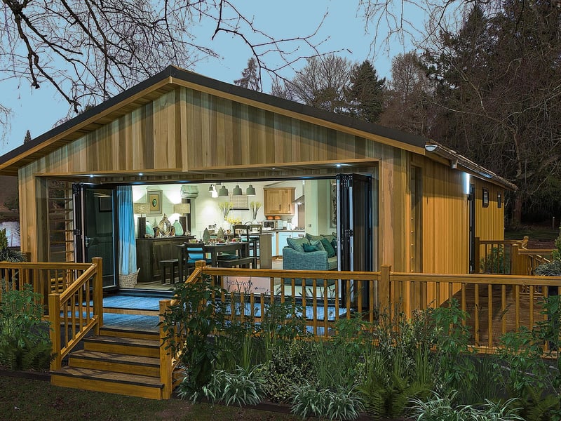 Found in Belvedere Resorts, Glasgow, this stunning holiday home is on the market for offers over £84,950