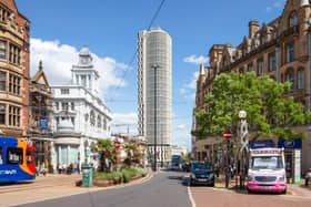 The 40-storey tower will be Yorkshire's tallest building when it's finished.