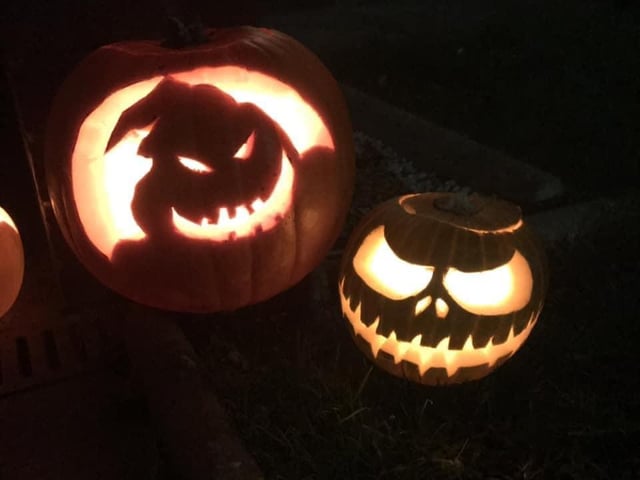 Great pumpkins from Chloé Murgatroyd.