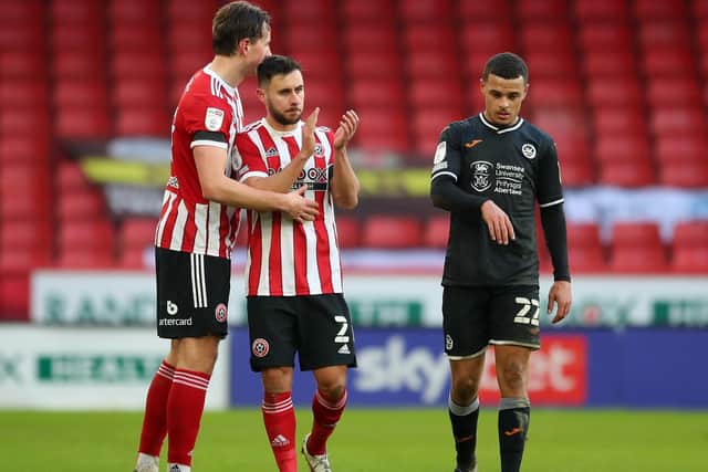 George Baldock is amongst the Sheffield United players to struggle with injuries this season: Simon Bellis / Sportimage