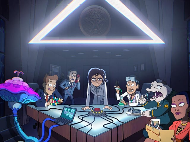Only arriving on Netflix in October, Inside Job has been a big success for the streaming platform. The series focuses on managing the world's conspiracies as a full-time job for an awkward genius and her dysfunctional co-workers. Lizard people? Real. The moon landing? Fake.