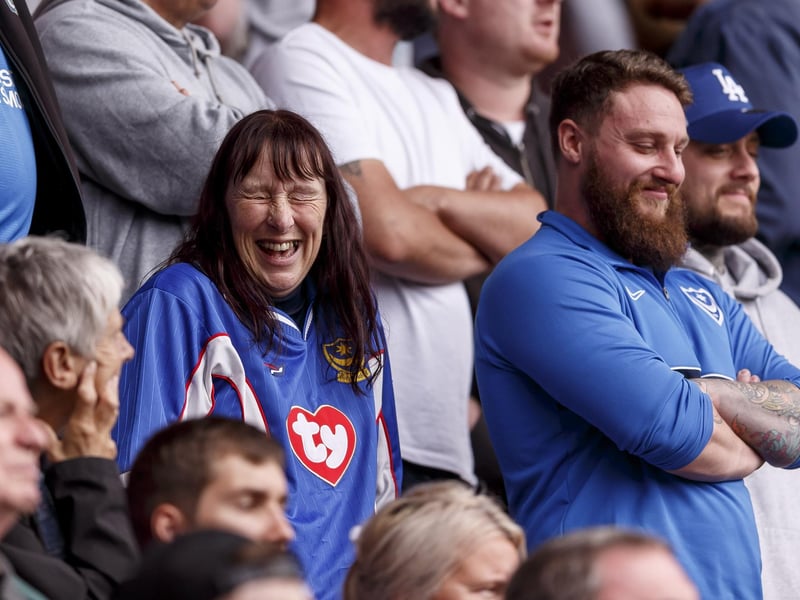 These fans are delighted to be back on the road following the Blues.  Picture: Daniel Chesterton/phcimages.com