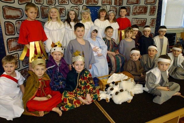 Nativity time at Highfield Infants in 2005. Is your child pictured looking angelic?