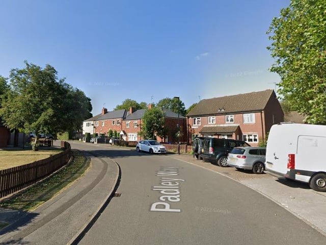 The joint third-highest number of reports of drug offences in Sheffield in January 2023 were made in connection with incidents that took place on or near Padley Way, Firth Park, with 2