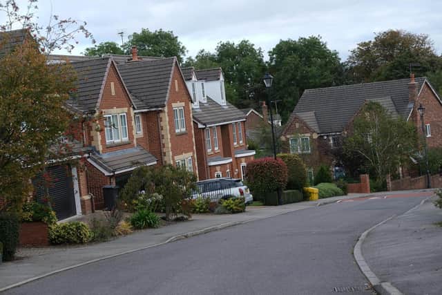 Detached homes are popular and these properties on Whirlow Green, Whirlow, are among the most expensive in Sheffield.