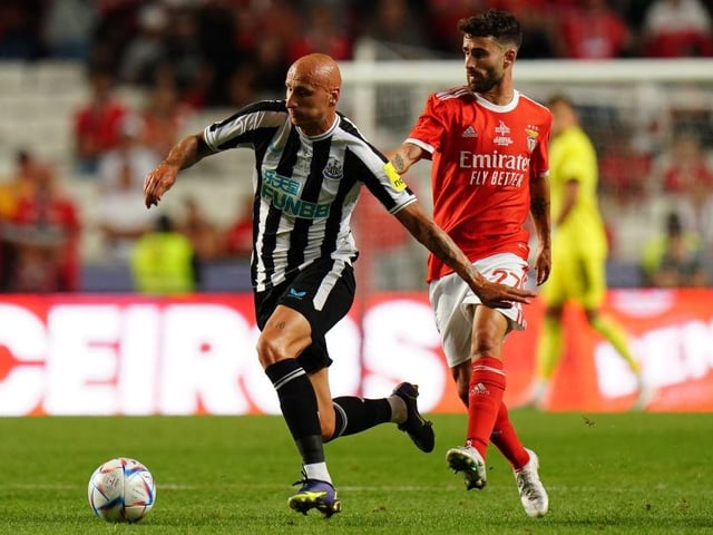 And a third deal with Benfica was concluded when Howe added to his attacking options with the £37.5m addition of Rafa Silva, who immediately took his place on the left-hand side of front three with Callum Wilson and Allan Saint-Maximin.