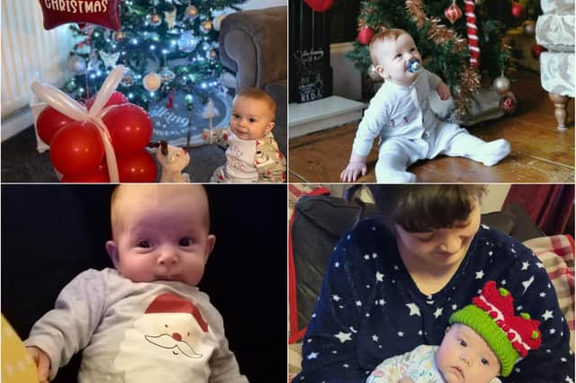 Little ones across Hartlepool - and their families - are ready to celebrate their first Christmas!