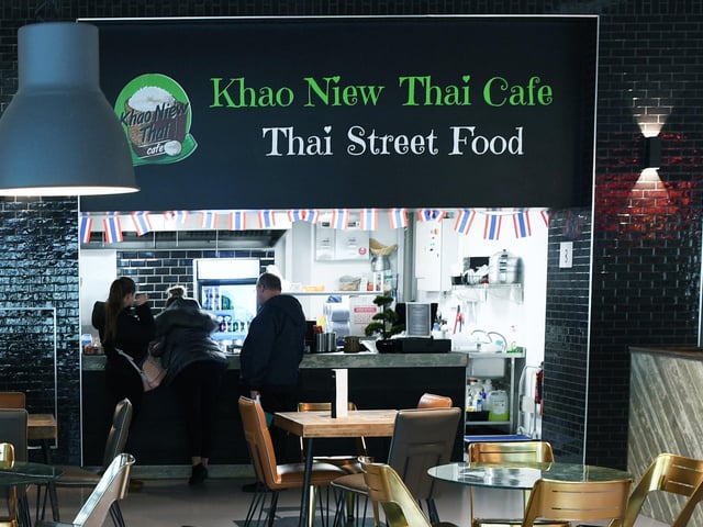 Khao Niew Thai Cafe, at Market Kitchen in Barnsley, is involved in Eat Out to Help Out.