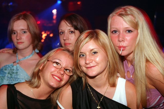 From left - Laura, Kristina, Lauren, Hollie and Hannah at the Leadmill