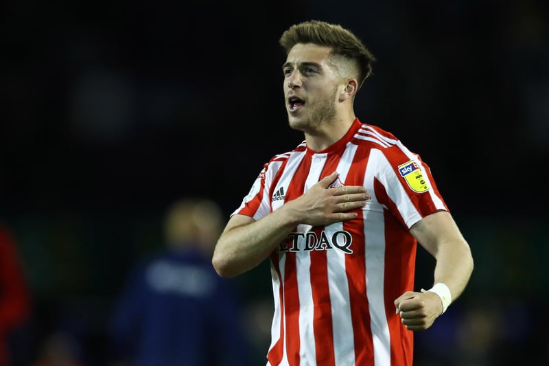 Lynden Gooch is still at Sunderland under Lee Johnson, having played for the club in the Premier League, Championship and League One.
