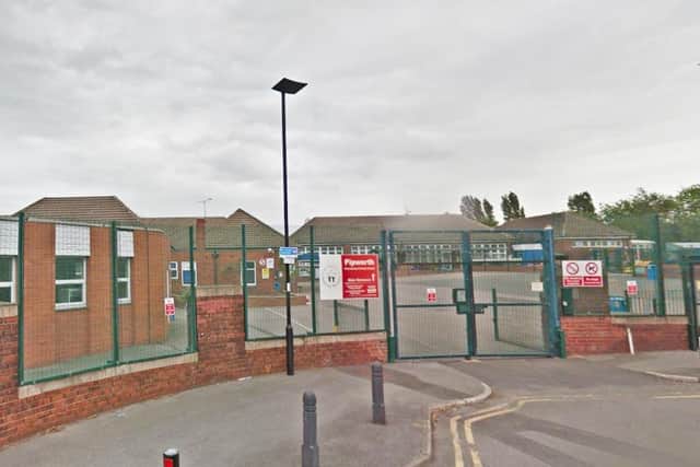 Pipworth Community Primary School, where there has been a confirmed case of Covid-19 (pic: Google)