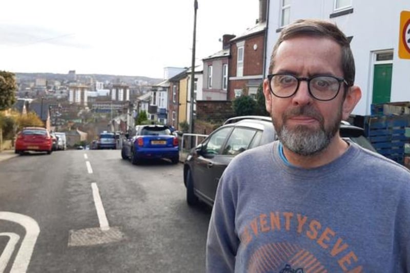 Sending Senior Reporter David Kessen up Blake Street was a treat in itself! But this road holds the title of being Sheffield's steepest street and we loved hearing why residents, including Stuart Wyatt (pictured), loved living on it.