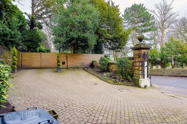 To the front of the property is a shared driveway which has direct gated access to 142a Manchester Road and off road parking.