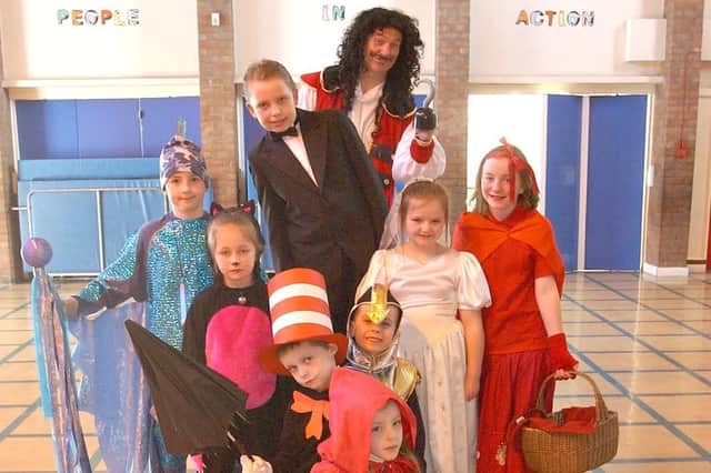 St Cuthbert's RC Primary in Grindon held a costume event on World Book Day 14 years ago and also held a sponsored readathon in aid of Clic Sargent and the Roald Dahl Foundation. Remember it?